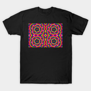 Psychedelic Abstract Colourful work 207 T-Shirt